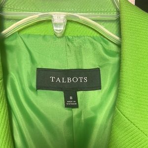 Women’s green blazer